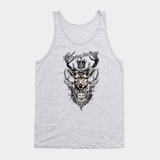 Stag and Vixen Perfect marriage with bulls Tank Top